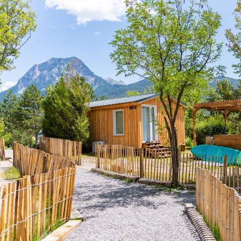 Chalet 4 personen - Prestige 2 slaapkamers - 1 badkamer - 30m