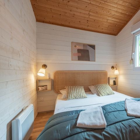 Chalet 4 personen - Prestige 2 slaapkamers - 1 badkamer - 30m