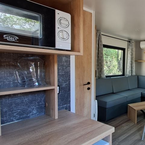 Stacaravan 8 personen - Sunêlia Prestige 3 slaapkamers - 1 badkamer - 33 m² - Frankrijk