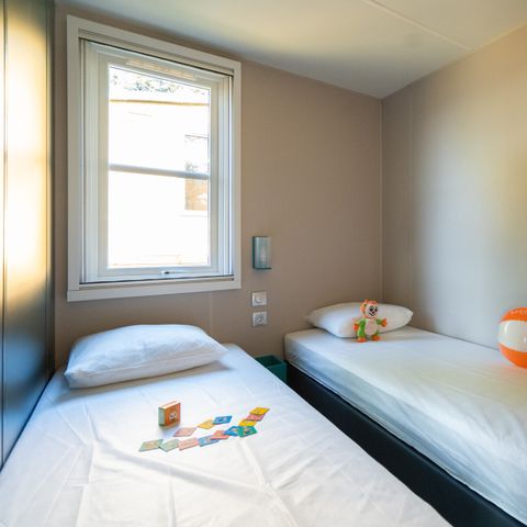 Stacaravan 4 personen - Sunelia Luxe 32m² 2 kamers - Air-conditioning