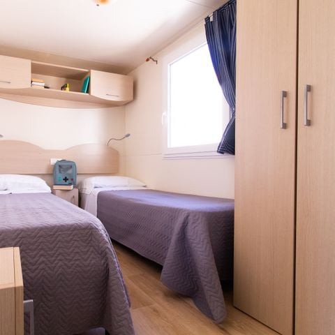 Stacaravan 4 personen - 2 kamers Margherita / Magnolia