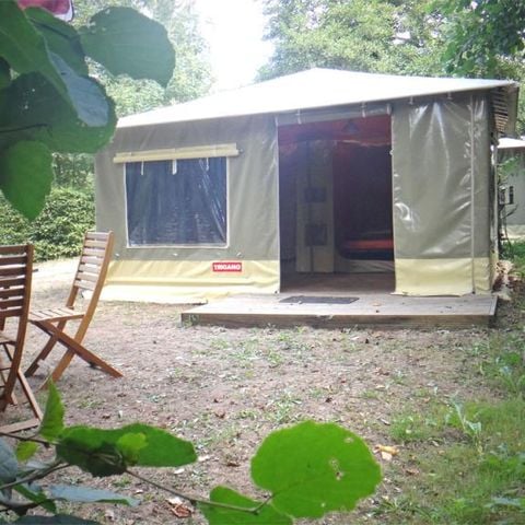 Bungalowtent 4 personen - CARIBBEAN 20m² 2 kamers (zaterdag tot zaterdag)