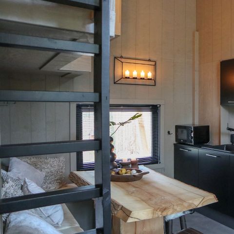 UNIEKE ACCOMMODATIE 4 personen - Tiny house Plus