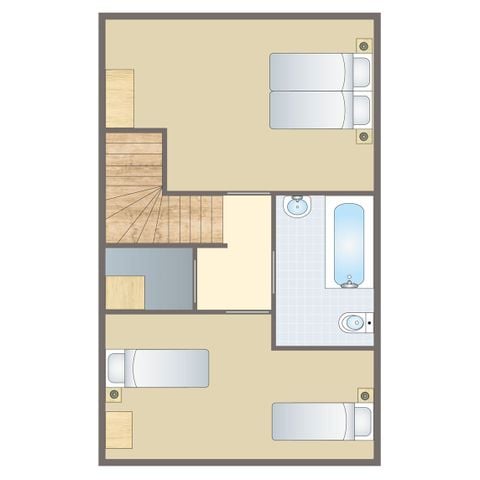 VAKANTIEHUIS 4 personen - maisonnette 4B1