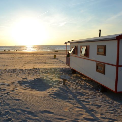 Stacaravan 4 personen - Pipowagen on the Beach