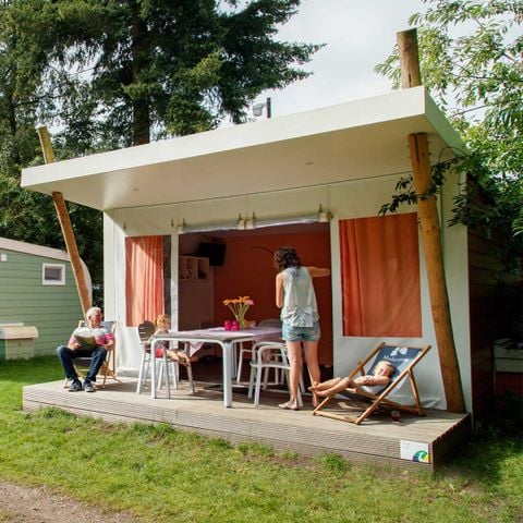 Tent 5 personen - cabin Vlinder