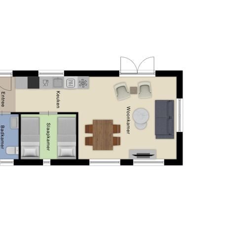 Bungalow 4 personen - Module Wood 4 personen Hottub