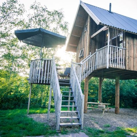 UNIEKE ACCOMMODATIE 5 personen - Boomhut