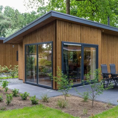 Bungalow 4 personen - Wood Lodge Eco met Hottub of Jacuzzi en Sauna