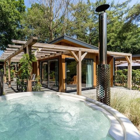 Bungalow 4 personen - Heide Lodge Eco met Hottub