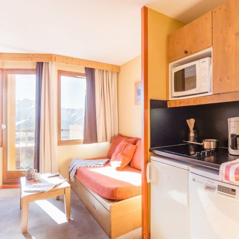 APPARTEMENT 6 personen - -  1 bedroom + 1 sleeping alcove - Duplex