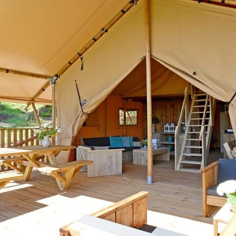 Safaritent 6 personen - Spotty Lodge Family