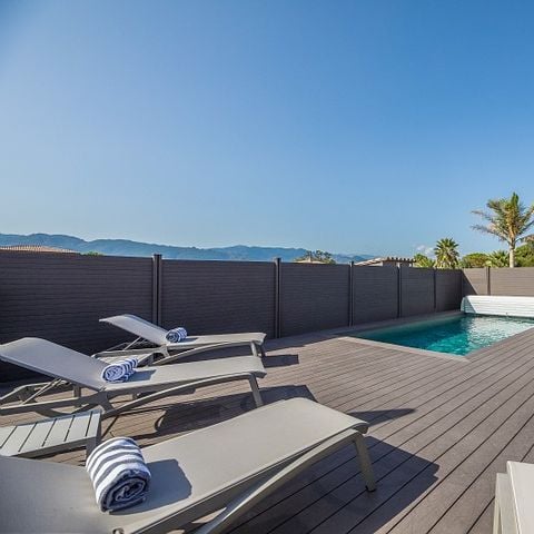 Villa 6 personen - - 3 bedrooms - Air conditioned - 7m private pool - Garden