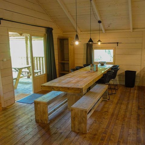 VAKANTIEHUIS 10 personen - Glamping Family Lodge