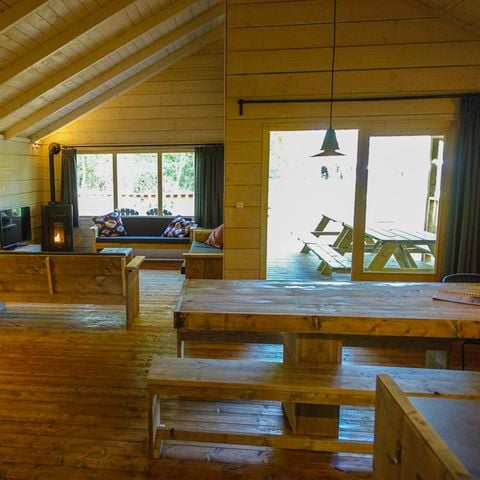 VAKANTIEHUIS 10 personen - Glamping Family Lodge