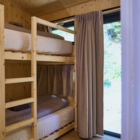 UNIEKE ACCOMMODATIE 4 personen - Luxe boomhut met glijbaan