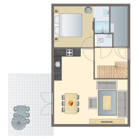 VAKANTIEHUIS 6 personen - 6C