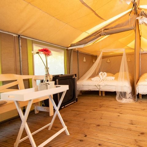 UNIEKE ACCOMMODATIE 2 personen - Canvas Lodge 32 m²