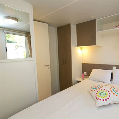 Stacaravan 6 personen - Mobile-home | Comfort XL | 3 slaapkamers | 4/6 pers. | Verhoogd terras | Airconditioning