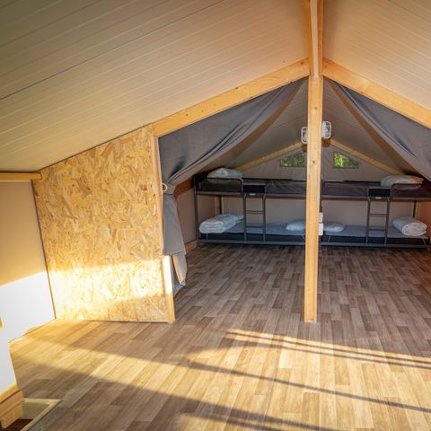 Lodge 6 personen - Luxe lodgetent Belle Vue