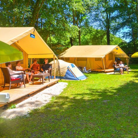 Safaritent 8 personen - Lodgetent St. Emilion Deluxe