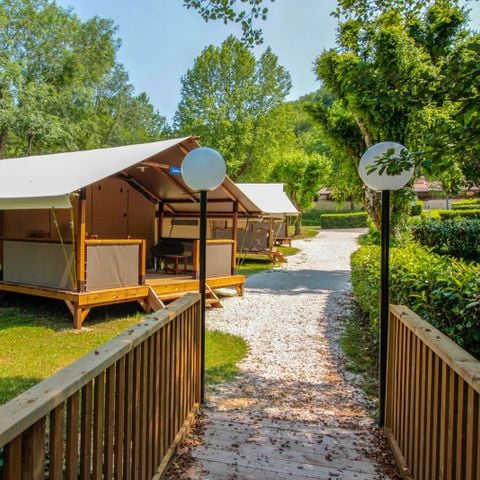 Safaritent 5 personen - Lodgetent Gourdon