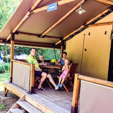 Safaritent 5 personen - Lodgetent Gourdon