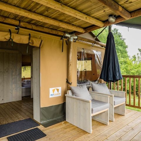 Safaritent 8 personen - Stuuflodge Deluxe