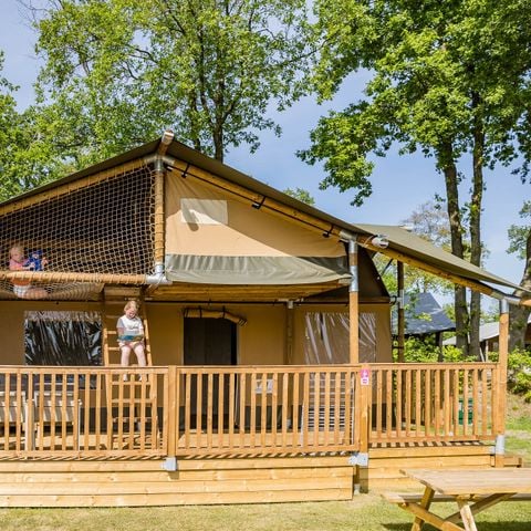 Safaritent 8 personen - Stuuflodge Deluxe