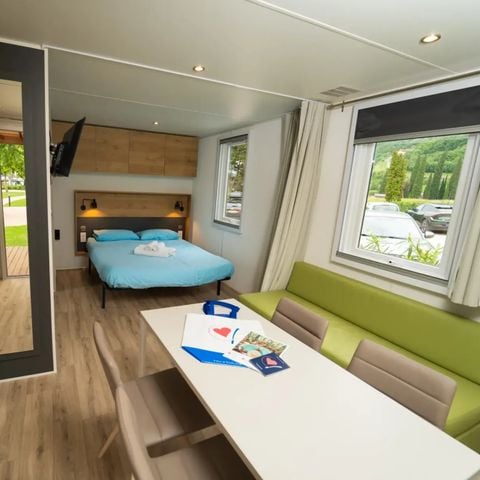 Stacaravan 3 personen - Kubus Suite XL