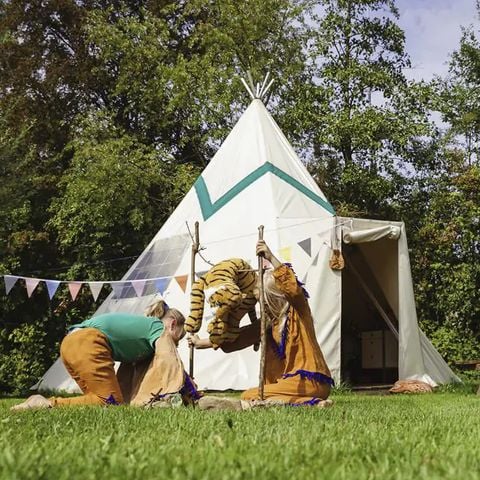 UNIEKE ACCOMMODATIE 4 personen - Tipi Jippi Tipi