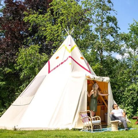 UNIEKE ACCOMMODATIE 4 personen - Tipi Jippi Tipi