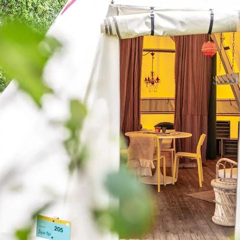 UNIEKE ACCOMMODATIE 4 personen - Tipi Jippi Tipi