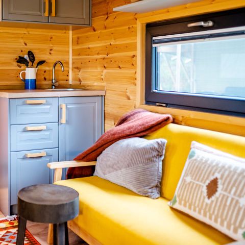 UNIEKE ACCOMMODATIE 4 personen - Tiny house 2-4BY 2+2