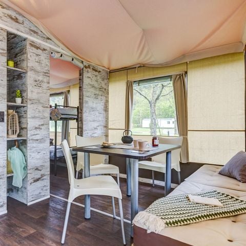 Safaritent 4 personen - LODGE 4p 2ch ***