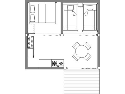 Bungalowtent 4 personen - Trigano