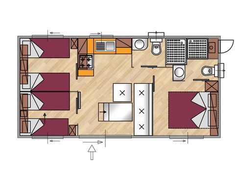 Stacaravan 6 personen - Volgende